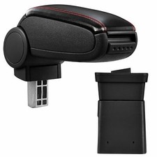 Armlehne Aufbewahrung Similleder Rot Dacia Logan Und Sandero Ab 2008