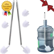 5 Gallon Bottle Brush - 5 Gallon Water Jug Brush Cleaner | 28" Long 3 & 5 Gallon