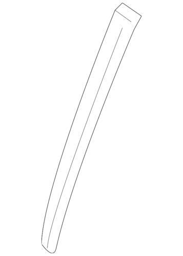 Moldura central para Hyundai (N/P 86352-3M110)