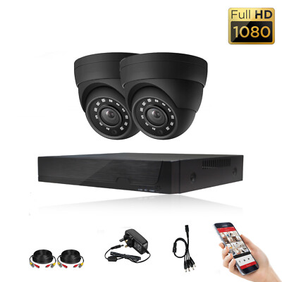 5MP CCTV 1080P SECURITY CAMERA SYSTEM 8CH 4CH HD DVR HOME SURVEILLANCE OUTDOOR