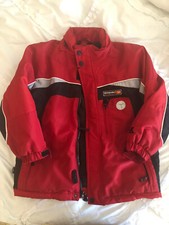 Kid s Red Warm Snow Jacket Size M 5/6
