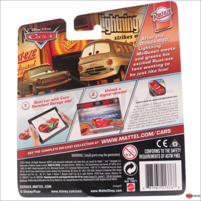 Disney Pixar Cars Michael Sparkber Rust-Eze Racing series diecast