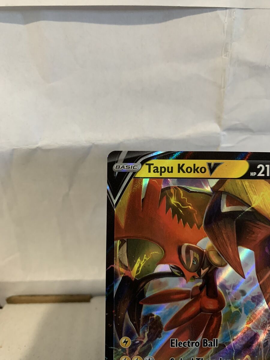 Pokemon TAPU KOKO V 050/163 Battle Styles - ULTRA RARE HOLO - MINT