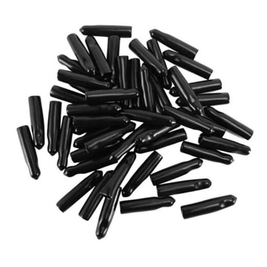 20-Piece Olive Oil Liquor Bottle Pourers with Dust Covers, 20 Count Pack