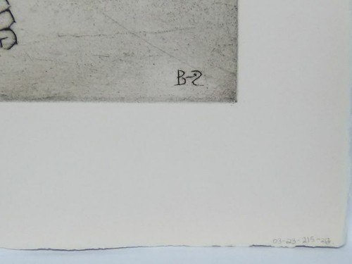 Ben-Zion-Gilgamesh is seized by the fear of death XXVII - Picture 3 of 3
