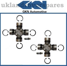 LAND ROVER DEFENDER GKN PROPSHAFT UJ UNIVERSAL JOINTS PAIR - "OEM" JOINTS - NEW