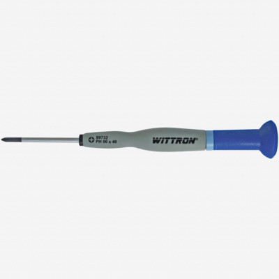 Witte 9T 89734 #1 x 80mm Wittron Precision Phillips Screwdriver