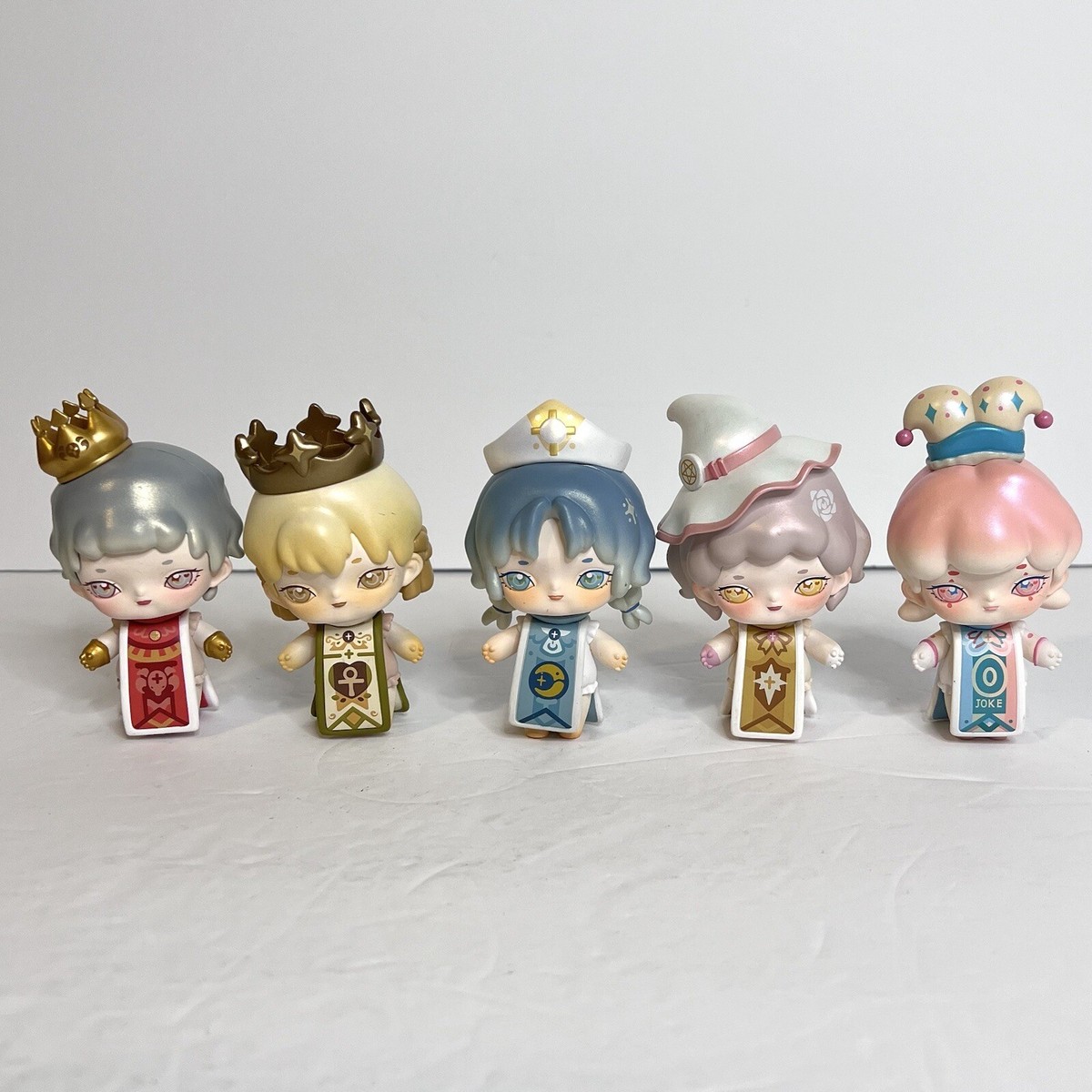 MJ Studio Zura Tarot World Series Blind Box Cute Figures Lot of 5