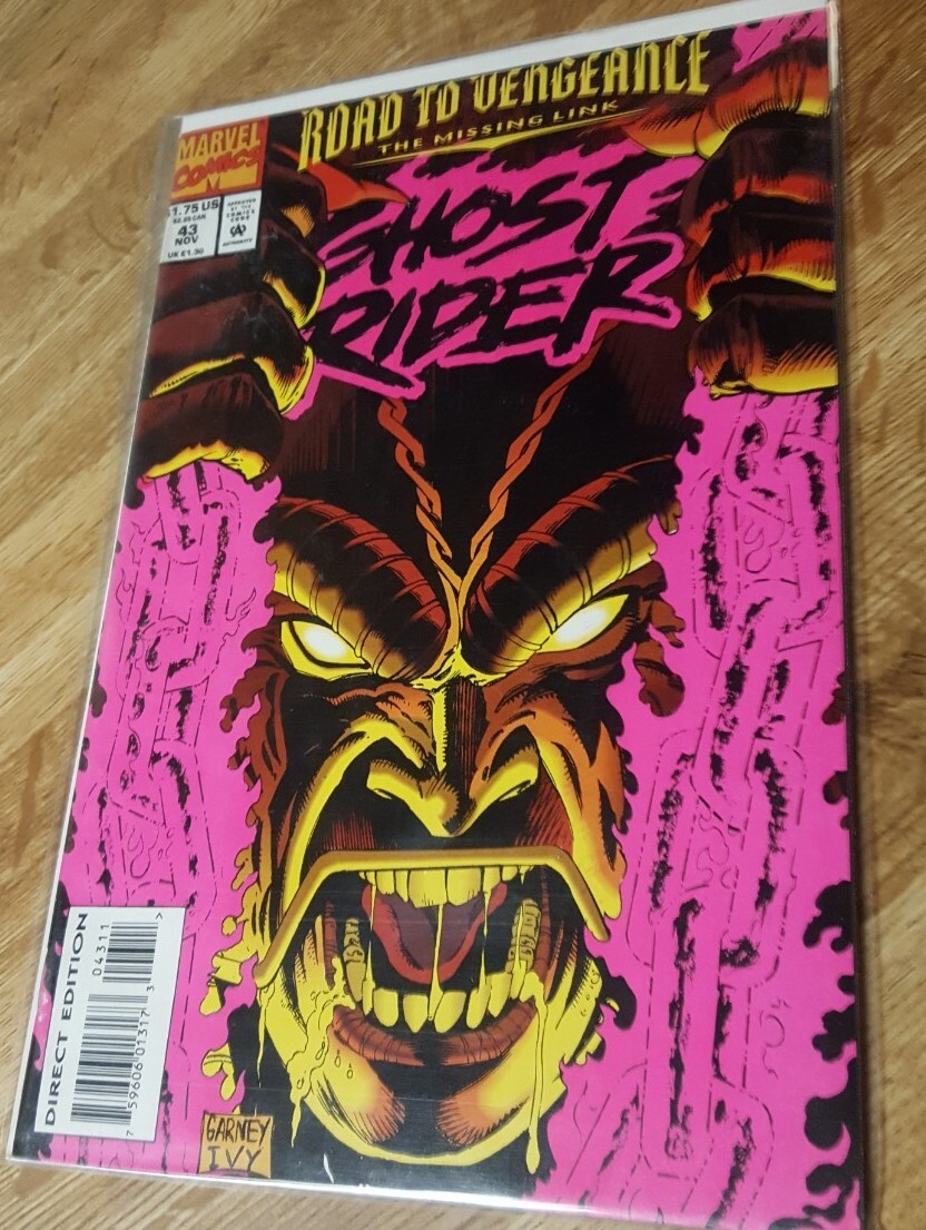 Marvel Comics Ghost Rider #43 Road to Vengeance The Missing