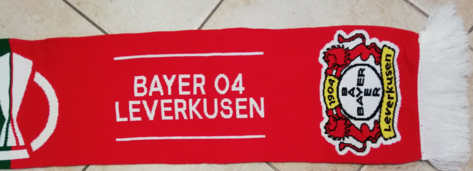 UEFA EUROPA LEAGUE FERENCVAROS-BAYER LEVERKUSEN MATCHDAY FOOTBALL SCARF  2021/22