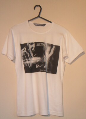 Girls' Skinny fit white t/shirt Cyber chick from the crypt size 8/10