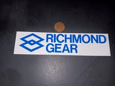 SMALL RG Sticker / Decal RACING ORIGINAL OLD STOCK