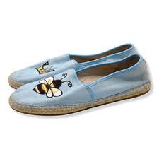 SAM EDELMAN Circus "Queen Bee" Espadrille Flats/Loafers Shoes - Size US 8M EUR38