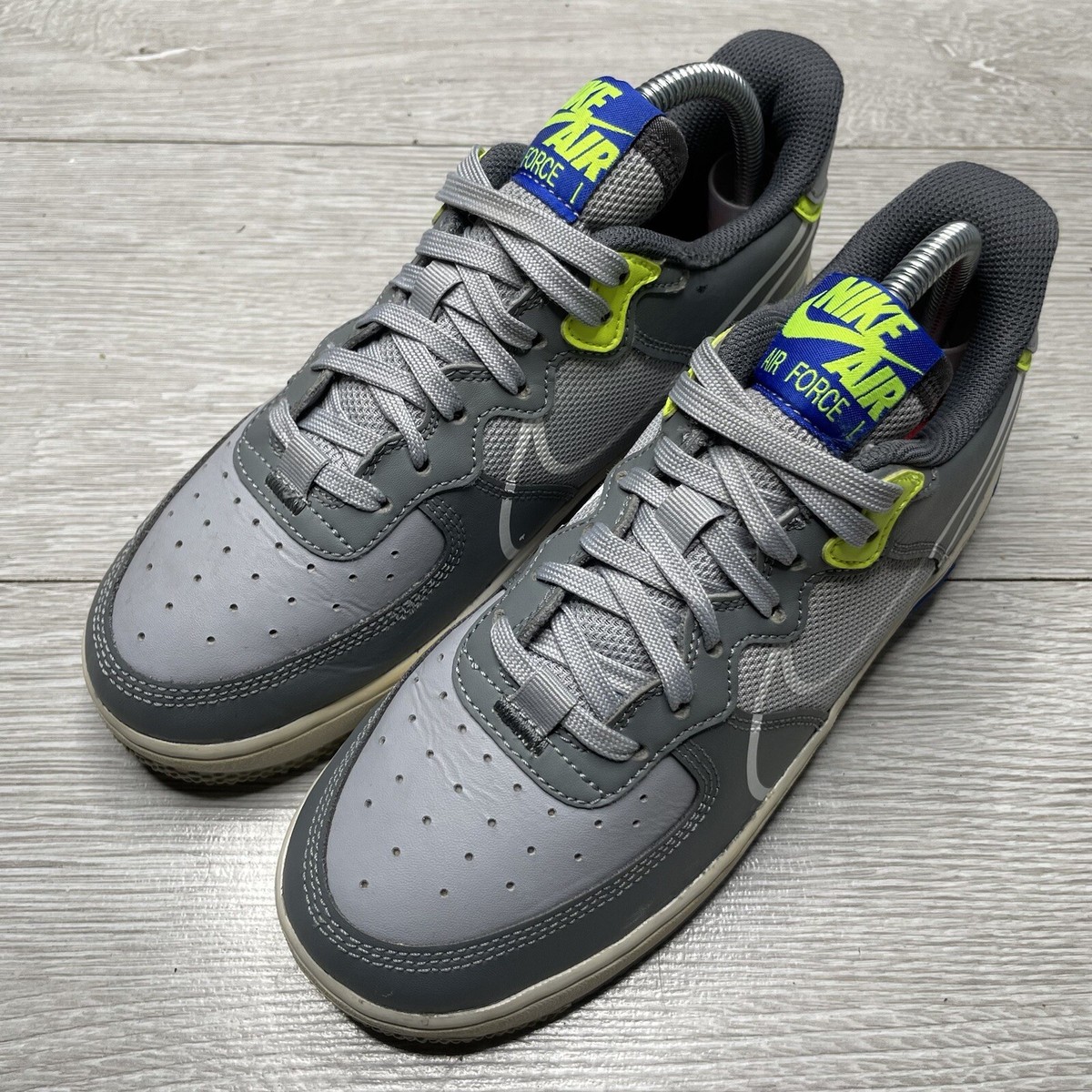 Ubuy Air Force React Naija Nike Air Force Low React Black White