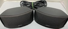 Bose 3-2-1 Cinemate Home Theater System Speaker- Pair D462065 4 Pin with Cables