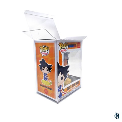 Funko Pop   PREMIUM PET SCHUTZHÜLLE   Extra starke 0,5 mm PET Hülle für 4'' Figur