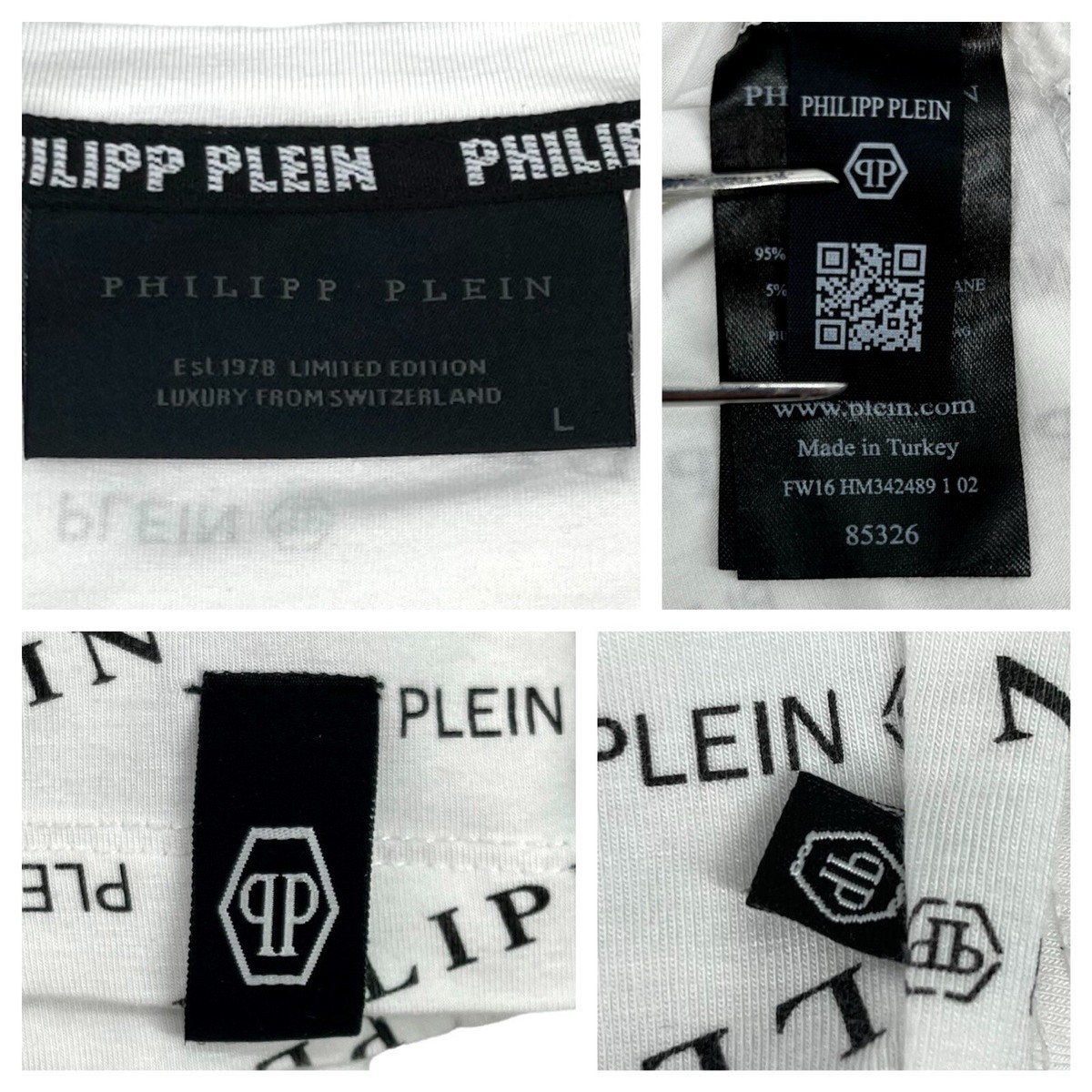 Philipp Plein women t shirt Logo top, size L | eBay Philipp Plein women t shirt Logo top, size L | eBay