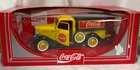 COCA COLA COLLECTIBLES VINTAGE DIE-CAST YELLOW FORD TOY TRUCK 44