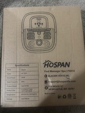 Hispanic Foot Spa Massager