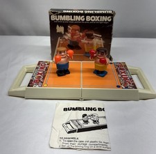 Vintage 1980 Tomy Bumbling Boxing Game No. 7084 Complete w/ Box Instructions
