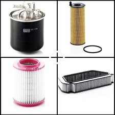 Mann-Filter SET-31422125 Filterset, Inspektionspaket passend für Audi A8 D3 Mann-Filter SET-31422125 Filterset, Inspektionspaket passend für Audi A8 D3