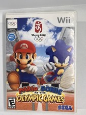 Mario & Sonic Olympic Games - Nintendo Wii - Manual Included Multiplayer Sports