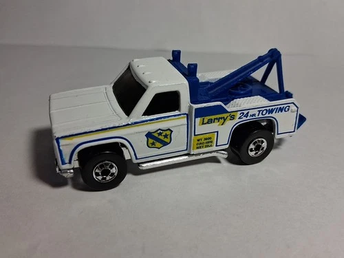 1974 Hot Wheels Larry's 24HR Towing Tow Truck Vintage BW
