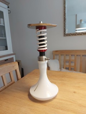 Shisha Carver Static Dragon Fruit White