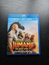 Jumanji: the Next Level (Blu-ray, DVD, 2019)