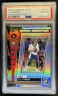 2023 Donruss Optic C.J. Stroud Chain Reaction RC Holo Prizm #CR-CJ Texans PSA 10