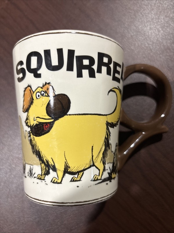 Disney Squirrel Dug Doug and Kevin Up Mug Cup Tea Coffee