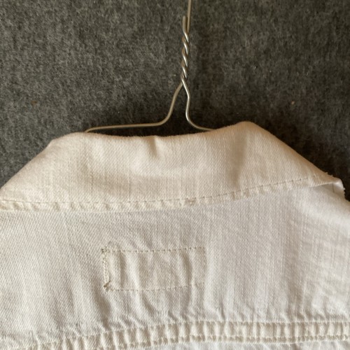 Ralph Lauren Denim & Supply Trucker Jacket Womens Large White Distressed ex Cond - Picture 16 of 19