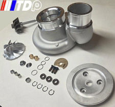 6.7l Cummins 19 He300vg 63.5mm Comp Cover Billet Wheel 10 Blade Turbine Kit