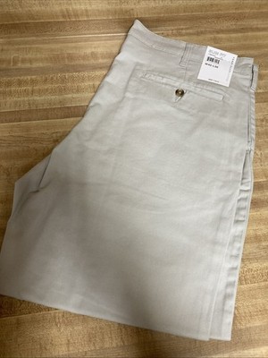 Perry Ellis Men's Moonstruck Slim Fit Cotton Pants Size 40x30 Zip Brand New