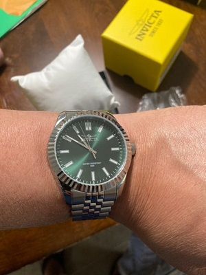 #ad InvictaSpecialty Oxford Men#x27;s Watch 43mm 47480 green face $55.00