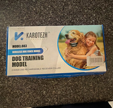 Karotezh Wireless Dog Fence Training System Electronic Dog Fence Model 883