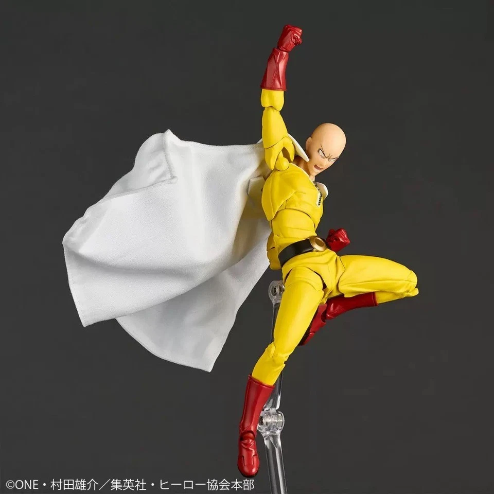 Kaiyodo Revoltech for ONE PUNCH-MAN Saitama 1/12 Model Toys Action Figure Gift - Image 4 of 4