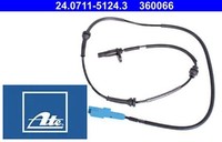 ATE 24.0711-5124.3 Sensor FüR Raddrehzahl ABS Sensor Raddrehzahl