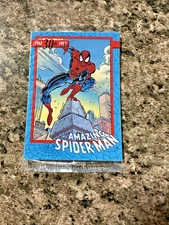 1992 Spider-Man 30th Anniv Rare 5-Card Promo Factory Pack Marvel Impel Set