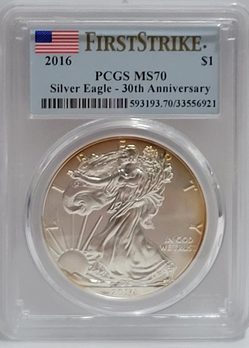 American Eagle MS 70 Graded 2016 Silver Bullion Coins for sale | eBay
