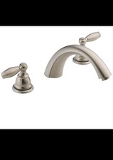 Peerless Tub Faucet PTT298696-BN Apex Double Handle Deck Mounted Trim