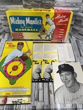 1957 Mickey Mantle's Big League Baseball Game, Premium Photo, Stats Card Spinner