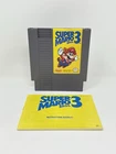 NES Super Mario Bros. 3 (Nintendo Entertainment System, 1990) Authentic & Manual