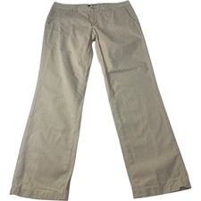 Tommy Hilfiger Avery Trousers Beige Chino Style Women's UK 14