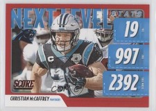 2020 Score Next Level Stats Red Christian McCaffrey #NLS-CM uk2