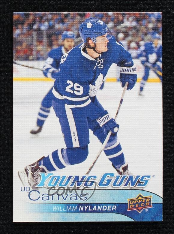 2016-17 Upper Deck UD Canvas Young Guns William Nylander #C214 Rookie RC