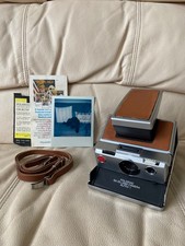 Polaroid sx-70 Alpha 1 instant camera-film flash tested-Great-Ships Same Day