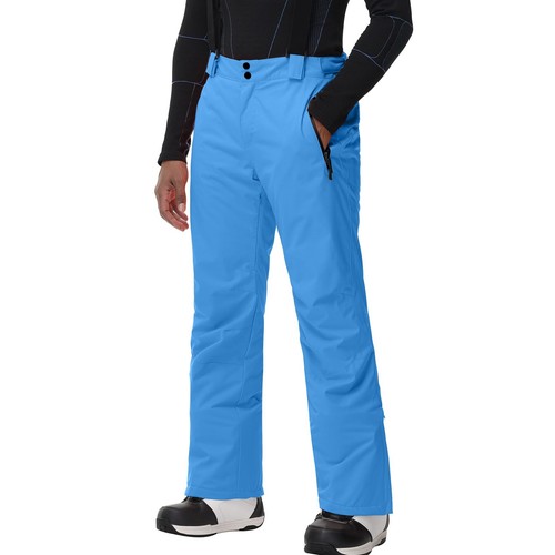 Men's Insulated Snow Ski Pants Waterproof Warm Winter Outdoor Snowboard Bibs ...