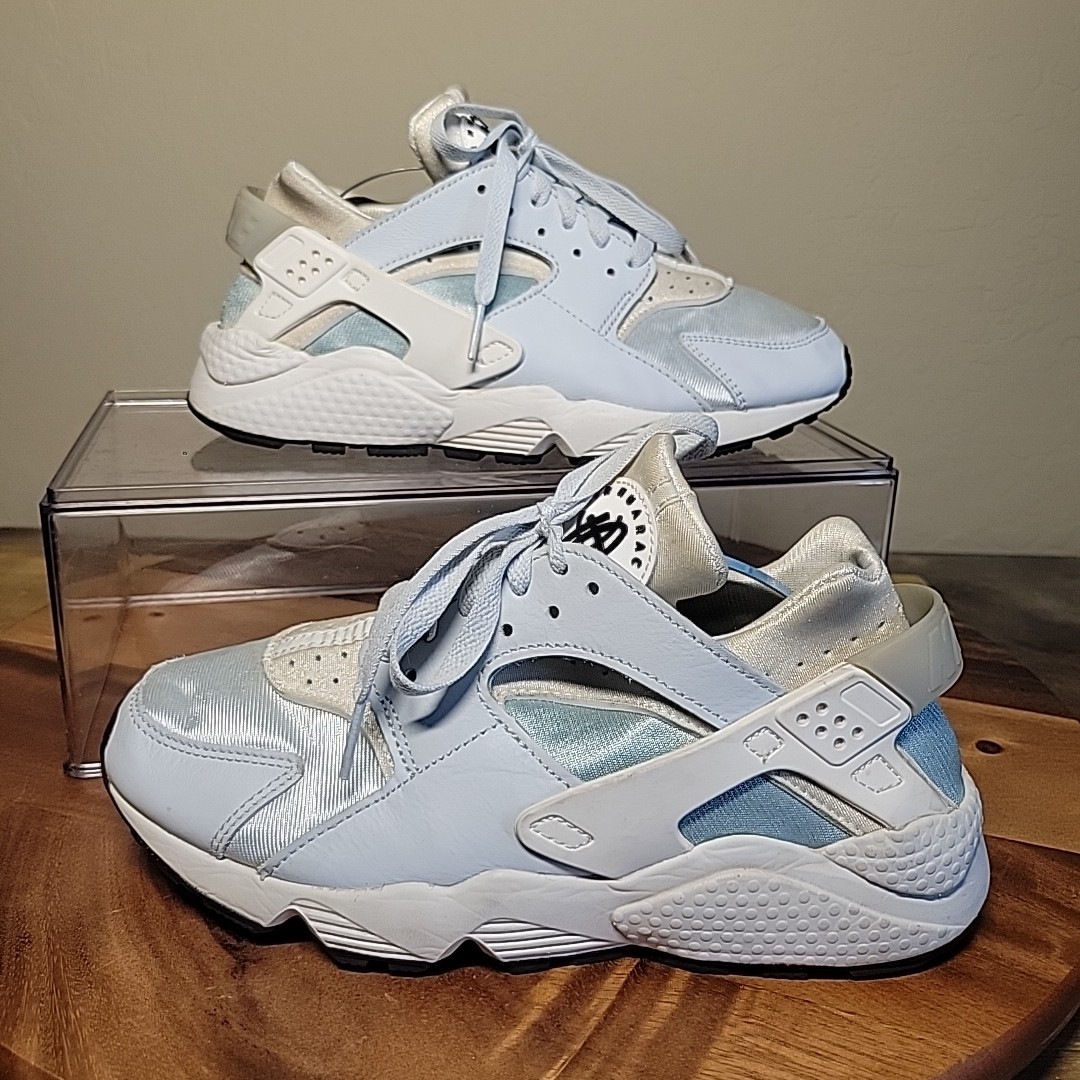 White & Baby Blue Mesh Dh4439-400 Women's Size 8