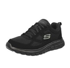 Skechers Burns Agoura - Sneakers Con Memory Foam Nero - Taglia 42 [27cm] Scarpe